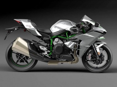 Carenagens Moto Kawasaki Ninja H2 2015-2022 - Prata