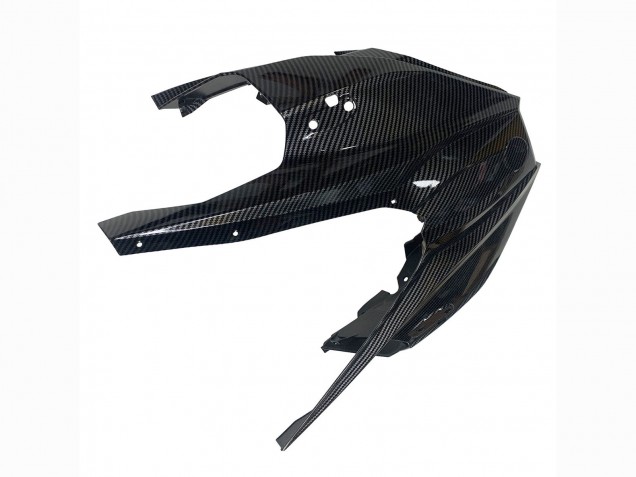 Carenagens Moto Kawasaki Ninja H2 2015-2022 - Prata Preto Fibra de Carbono