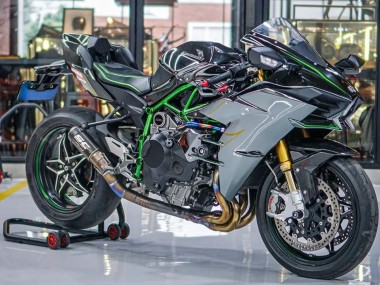 Carenagens Moto Kawasaki Ninja H2 2015-2022 - Cinzento