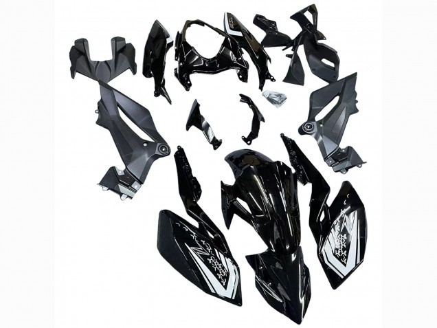 Carenagens Moto Kawasaki Z400 2018-2024 - Preto Brilhante