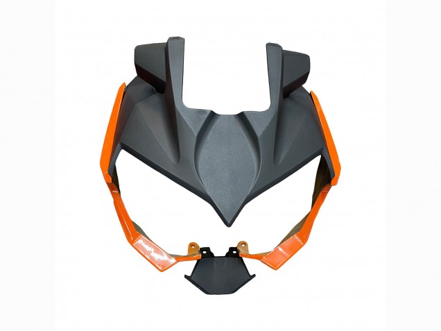 Carenagens Moto Kawasaki Z400 2018-2024 - Laranja Preto Brilhante