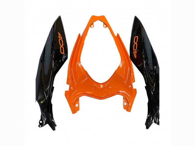 Carenagens Moto Kawasaki Z400 2018-2024 - Laranja Preto Brilhante