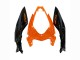 Carenagens Moto Kawasaki Z400 2018-2024 - Laranja Preto Brilhante