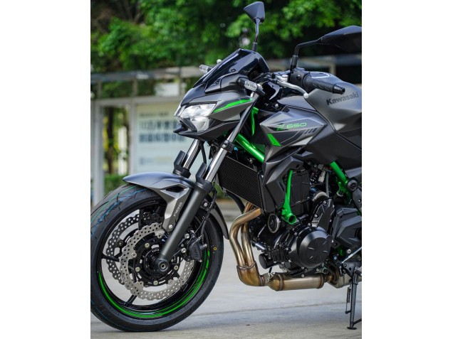 Carenagens Moto Kawasaki Ninja Z650 2020-2023 - Preto Verde