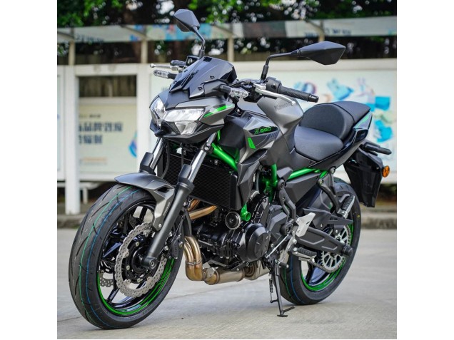 Carenagens Moto Kawasaki Ninja Z650 2020-2023 - Preto Verde