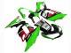 Carenagens Moto Kawasaki Z1000SX 2010-2016 - Verde Vermelho Preto Brilhante Elf 35