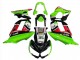 Carenagens Moto Kawasaki Z1000SX 2010-2016 - Verde Vermelho Preto Brilhante Elf 35