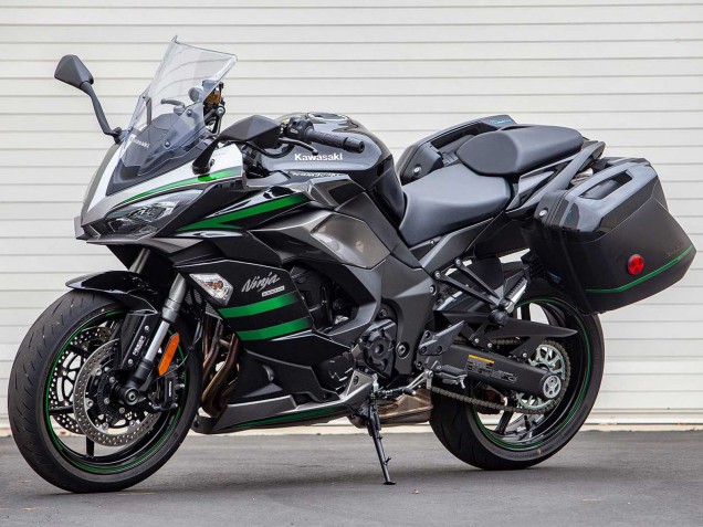 Carenagens Moto Kawasaki Z1000SX 2020-2025 - Preto Verde Linha Ninja