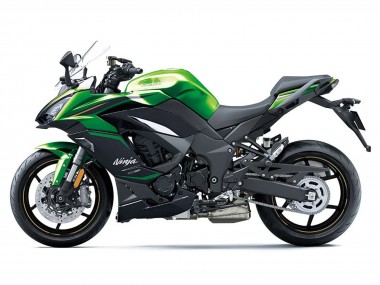 Carenagens Moto Kawasaki Z1000SX 2020-2025 - Preto Verde Ninja