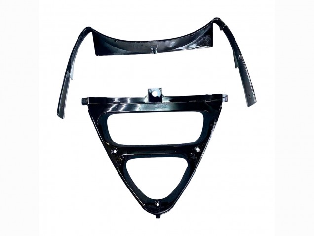 Carenagens Moto Kawasaki ZZR600 1998-2003 - Verde Preto Monstro Elf