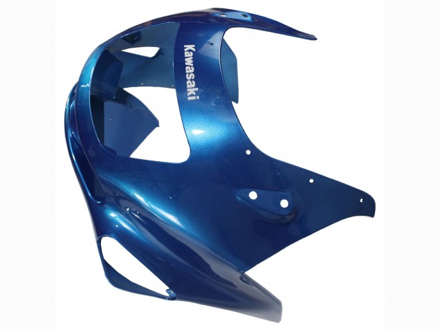 Carenagens Moto Kawasaki ZZR600 1998-2003 - Azul Prata Preto