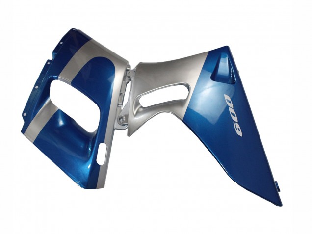 Carenagens Moto Kawasaki ZZR600 1998-2003 - Azul Prata Preto