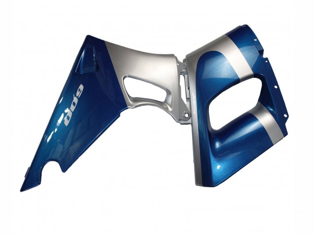 Carenagens Moto Kawasaki ZZR600 1998-2003 - Azul Prata Preto