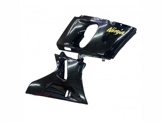 Carenagens Moto Kawasaki ZZR400 1993-2007 - Preto Brilhante Ouro Ninja