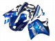 Carenagens Moto Kawasaki ZZR1100 1993-2003 - Azul Prata Preto