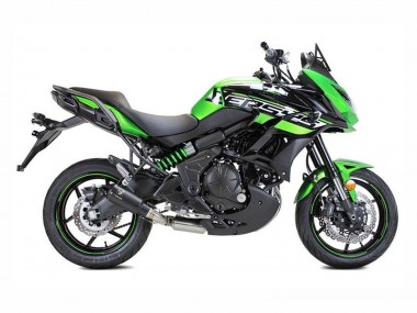 Carenagem Moto Kawasaki Versys 650 2015-2021 - Verde Preto