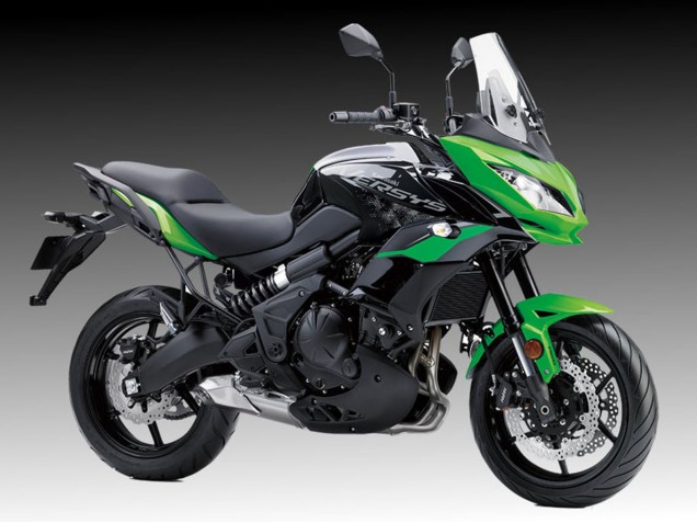 Carenagens Moto Kawasaki Versys 650 2015-2021 - Verde Preto VERSYS