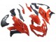 Carenagens Moto Kawasaki Versys 650 2015-2021 - Vermelho Preto Fosco