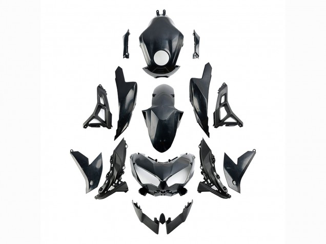Carenagens Moto Kawasaki Versys 650 2021-2024 - Preto Brilhante