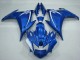 Carenagens Moto Yamaha FZ6R 2009-2015 - Azul Branco