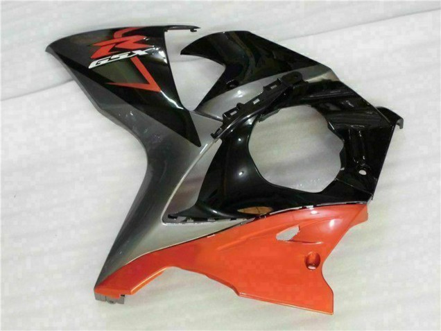Carenagens Moto Suzuki GSXR 1000 2009-2016 - Laranja Preto Brilhante