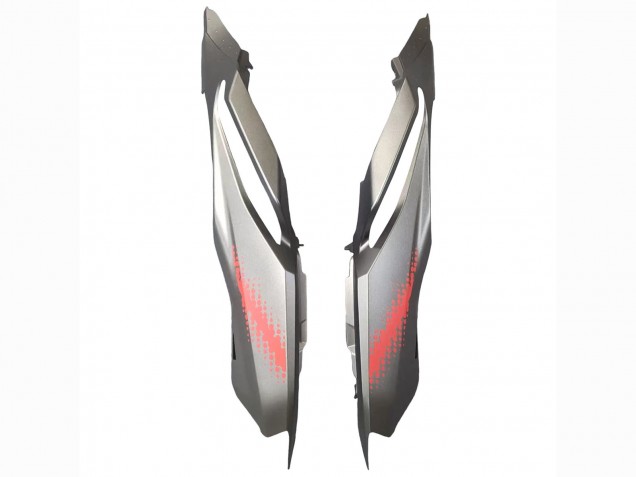 Carenagens Moto Yamaha MT07/FZ07 2012-2017 - Cinzento Vermelho