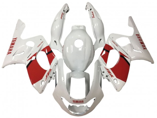 Carenagens Moto Yamaha YZF600R Thundercat 1996-2007 - Branco Vermelho