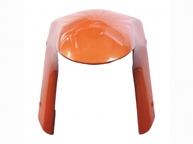 Carenagens Moto Yamaha YZF600R Thundercat 1996-2007 - Laranja Cinzento Preto Brilhante