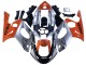 Carenagens Moto Yamaha YZF600R Thundercat 1996-2007 - Laranja Cinzento Preto Brilhante