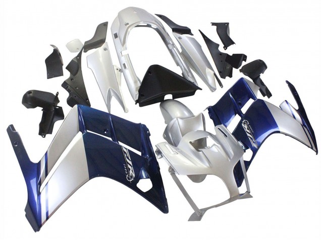 Carenagens Moto Yamaha FJR1300 2001-2006 - Azul Escuro Prata
