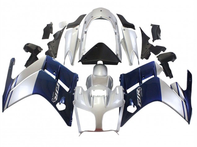 Carenagens Moto Yamaha FJR1300 2001-2006 - Azul Escuro Prata