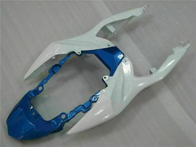 Kit Carenagem ABS Suzuki GSXR 1000 2009-2016 - Branco Azul Preto