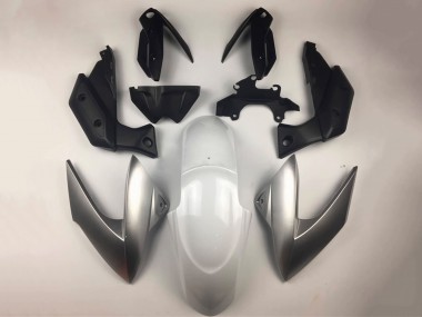 Carenagens Moto Yamaha XJ6 2009-2012 - Branco Prata