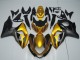 Carenagens Moto Suzuki GSXR 1000 2009-2016 - Ouro Preto Fosco