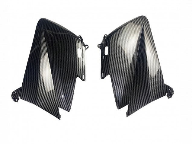 Carenagens Moto Yamaha TMAX530 2012-2014 - Preto Fibra de Carbono