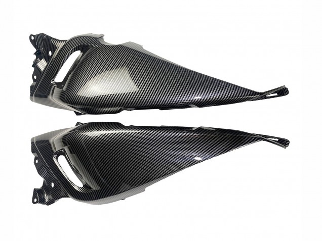 Carenagens Moto Yamaha TMAX530 2012-2014 - Preto Fibra de Carbono