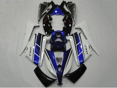 Carenagem Moto Yamaha TMAX530 2012-2014 - Branco Azul Preto