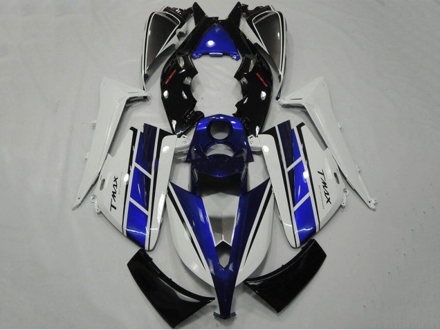 Carenagem Moto Yamaha TMAX530 2012-2014 - Branco Azul Preto