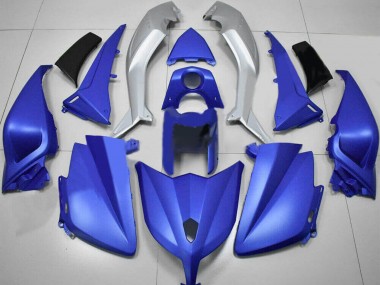 Carenagens Moto Yamaha TMAX530 2012-2014 - Matte Azul Prata