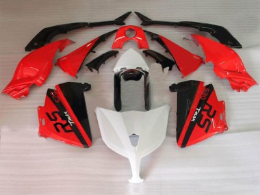 Carenagens Moto Yamaha TMAX530 2012-2014 - Branco Vermelho Preto