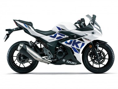 Carenagens Moto Suzuki GSX250R 2017-2020 - Branco Azul Preto