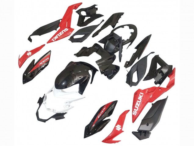 Carenagens Moto Suzuki GSX-S 750 2017-2022 - Vermelho Branco