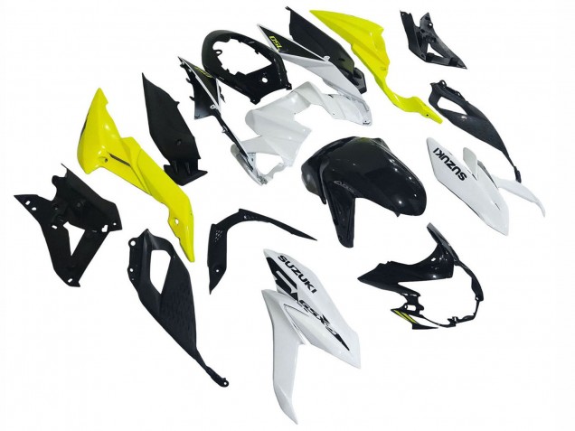 Carenagens Moto Suzuki GSX-S 750 2017-2022 - Branco Amarelo