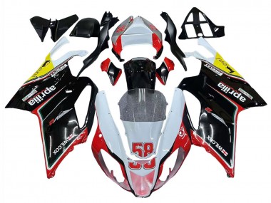 Carenagens Moto Aprilia RSV1000 2003-2006 - Branco Vermelho Preto Amarelo 58