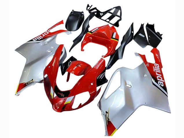 Carenagens Moto Aprilia RSV1000 2003-2006 - Branco Vermelho Preto