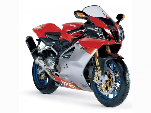 Carenagens Moto Aprilia RSV1000 2003-2006 - Branco Vermelho Preto