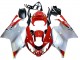 Carenagens Moto Aprilia RSV1000 2003-2006 - Branco Vermelho Preto