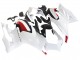 Carenagens Moto Ducati Panigale V2 2020-2024 - Branco Vermelho Preto Fosco