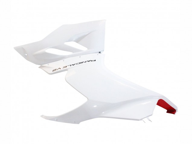 Carenagens Moto Ducati Panigale V2 2020-2024 - Branco Vermelho Preto Fosco