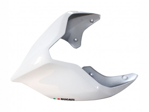 Carenagens Moto Ducati Panigale V2 2020-2024 - Branco Vermelho Preto Fosco